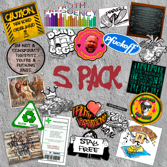 Blind Collectable Stickers 5 pack